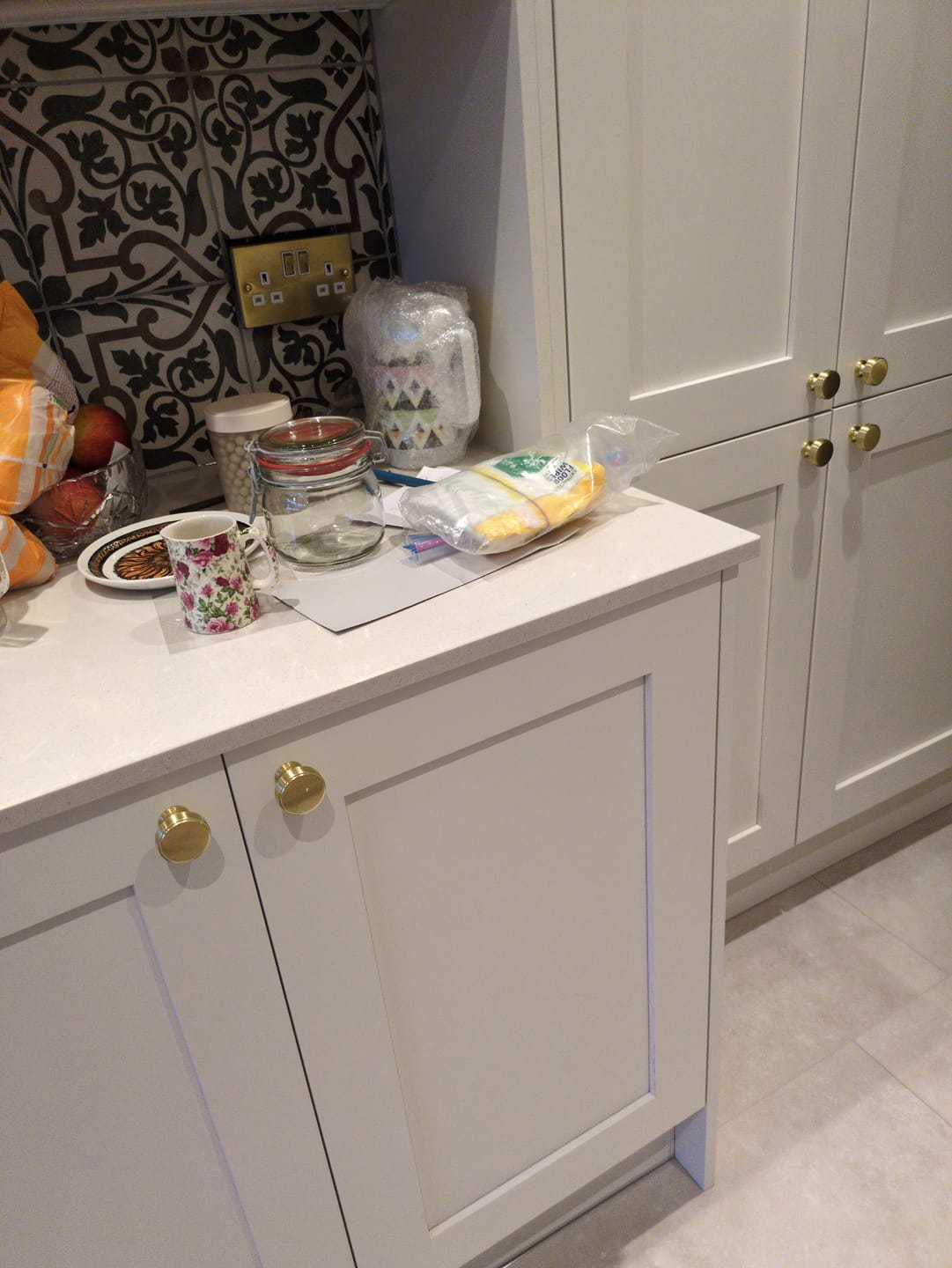 Customer photo review of Calgary Cupboard Handles