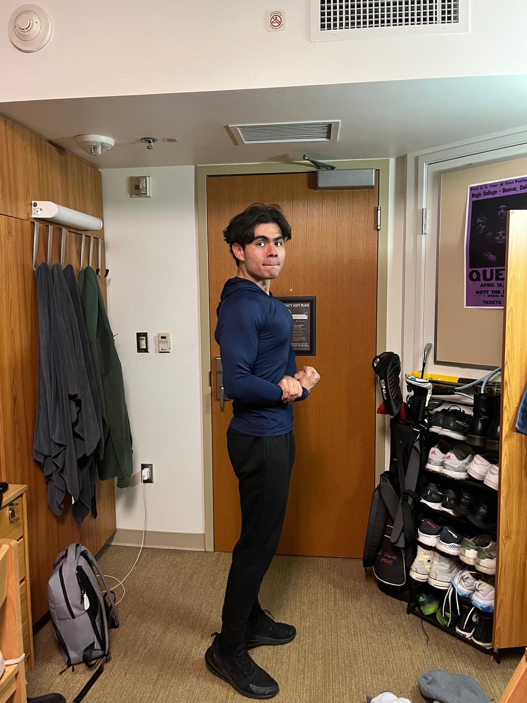 Customer photo review of 832 -  SuperVillain Compression Hoodies