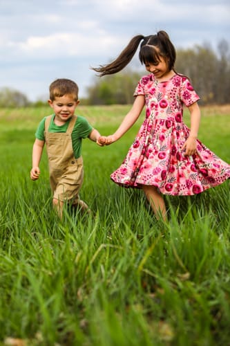 Customer photo review of [Be-YOU-tiful] Twirl Dress