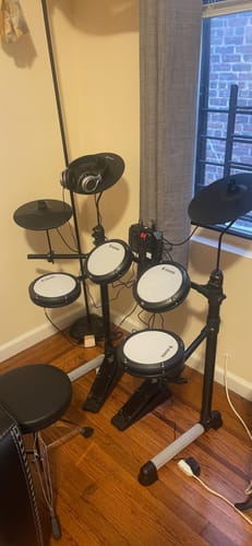 Customer photo review of Donner DED-80 4ドラム3シンバル 電子ドラム