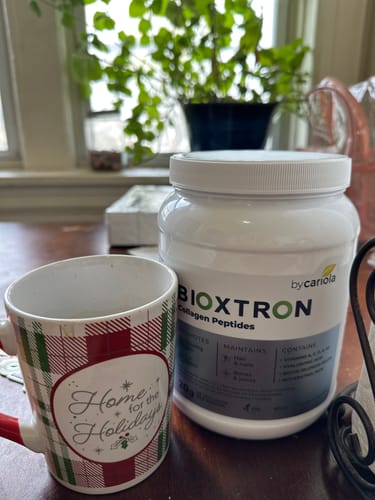 Customer photo review of Bioxtron | Collagen Peptides