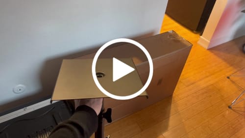 Customer video review of ProX XF-MSTAND Universal Studio Monitor Speaker Tray and Lighting Stand for DJ Facade