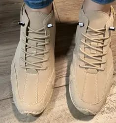 Customer photo review of Alpaca – Ergonomic, Non-Slip & Waterproof Leather Barefoot Shoes for Natural Pain Relief