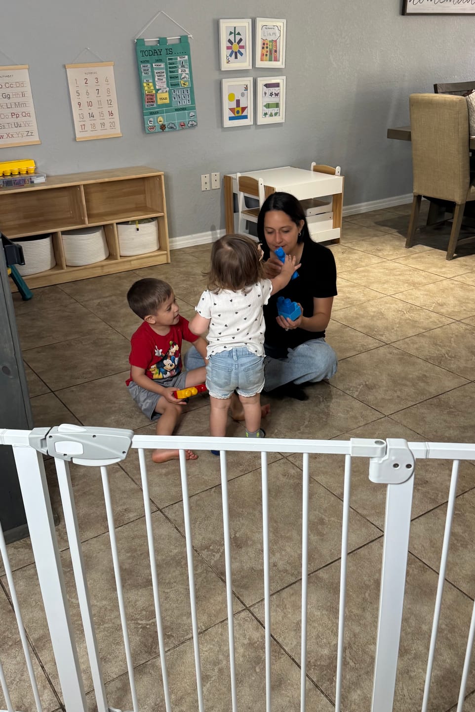 Customer photo review of FairyBaby 30"/ 36.6" Tall Safety Gate, with Dual-Direction Swing and One-Way Setting Control