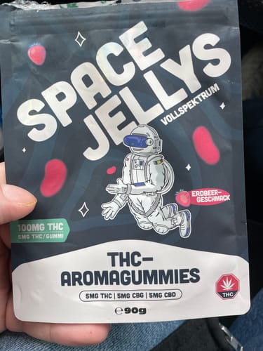 Customer photo review of THC Spacejellies Vollspektrum | 100mg THC | 20 Stk.