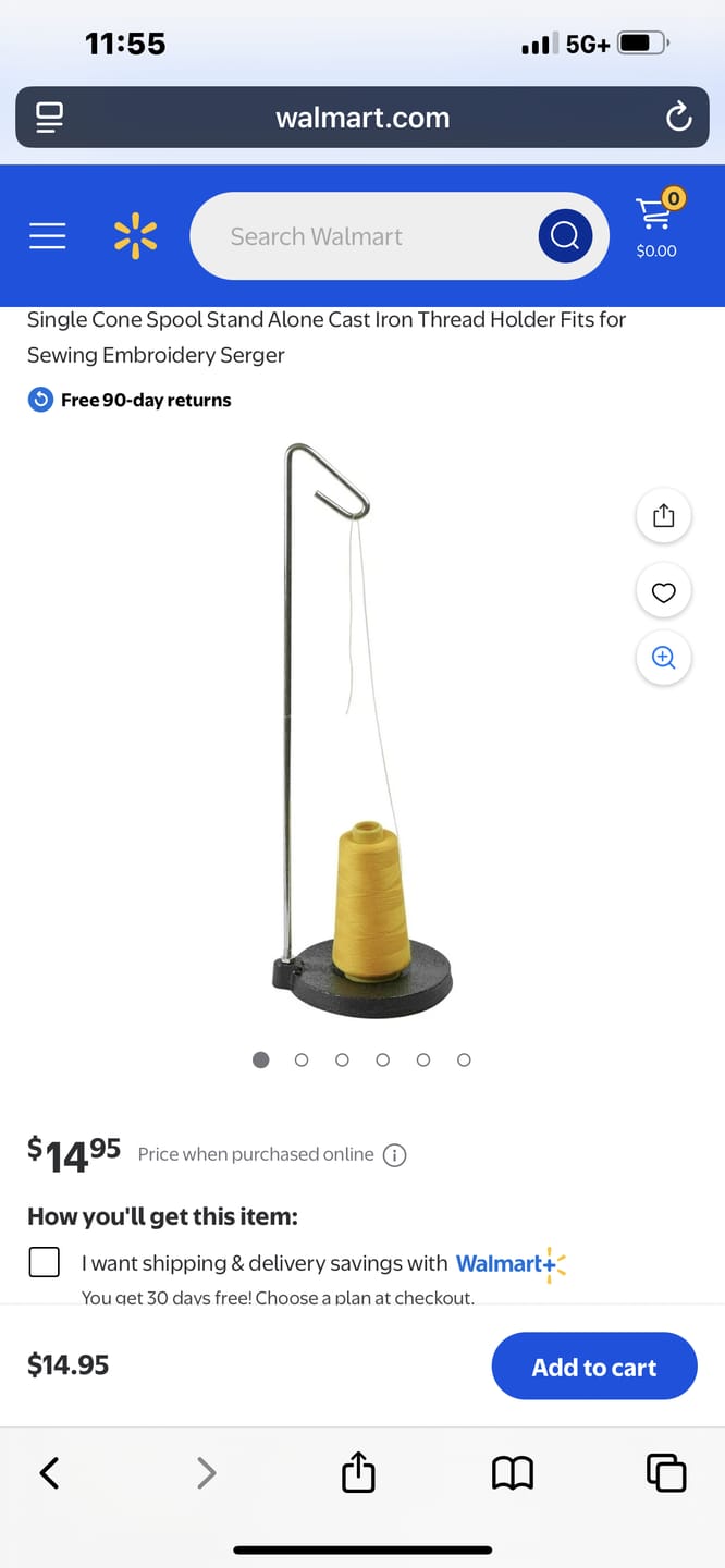Customer photo review of Bobbin Case (Free Motion Quilting), Janome #200445007