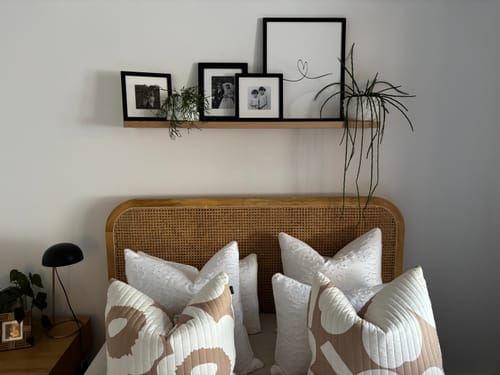 Customer photo review of Floating Shelf