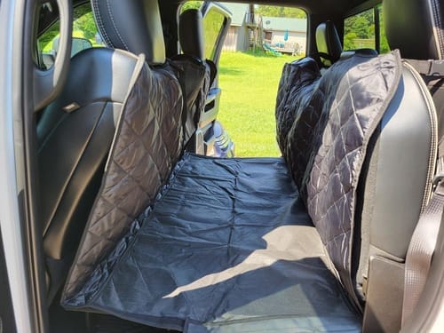 Customer photo review of Floor Hammock for Crew Cab Trucks - Driver Side