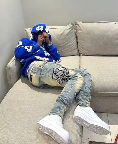 Customer photo review of Denim Tears Hoodie