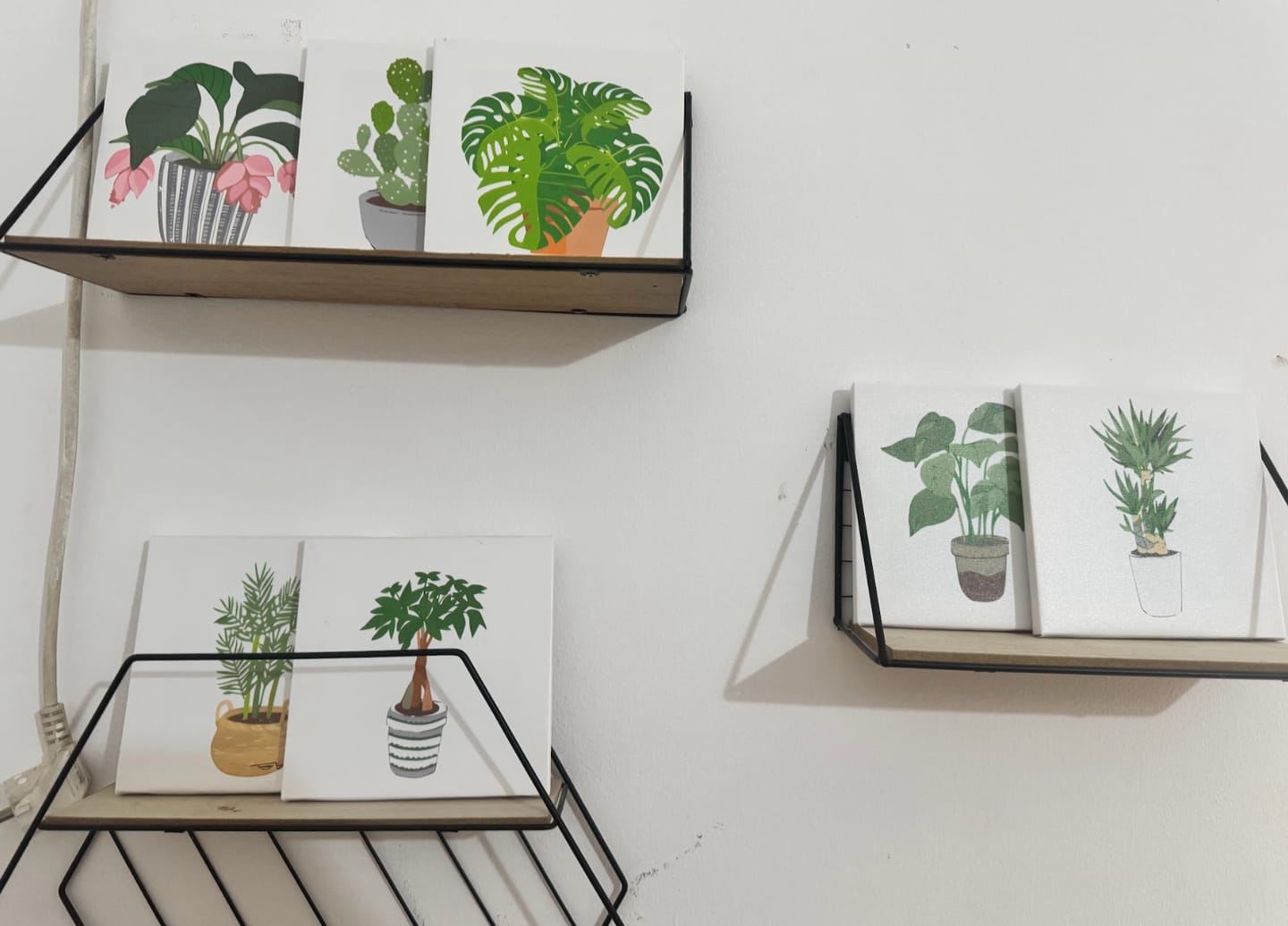 Customer photo review of 6 Mini Paintings | Kleurrijke Koffie set