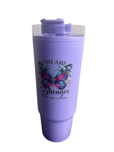 Customer photo review of UV DTF Planner Cover Decal - Remember Your Why