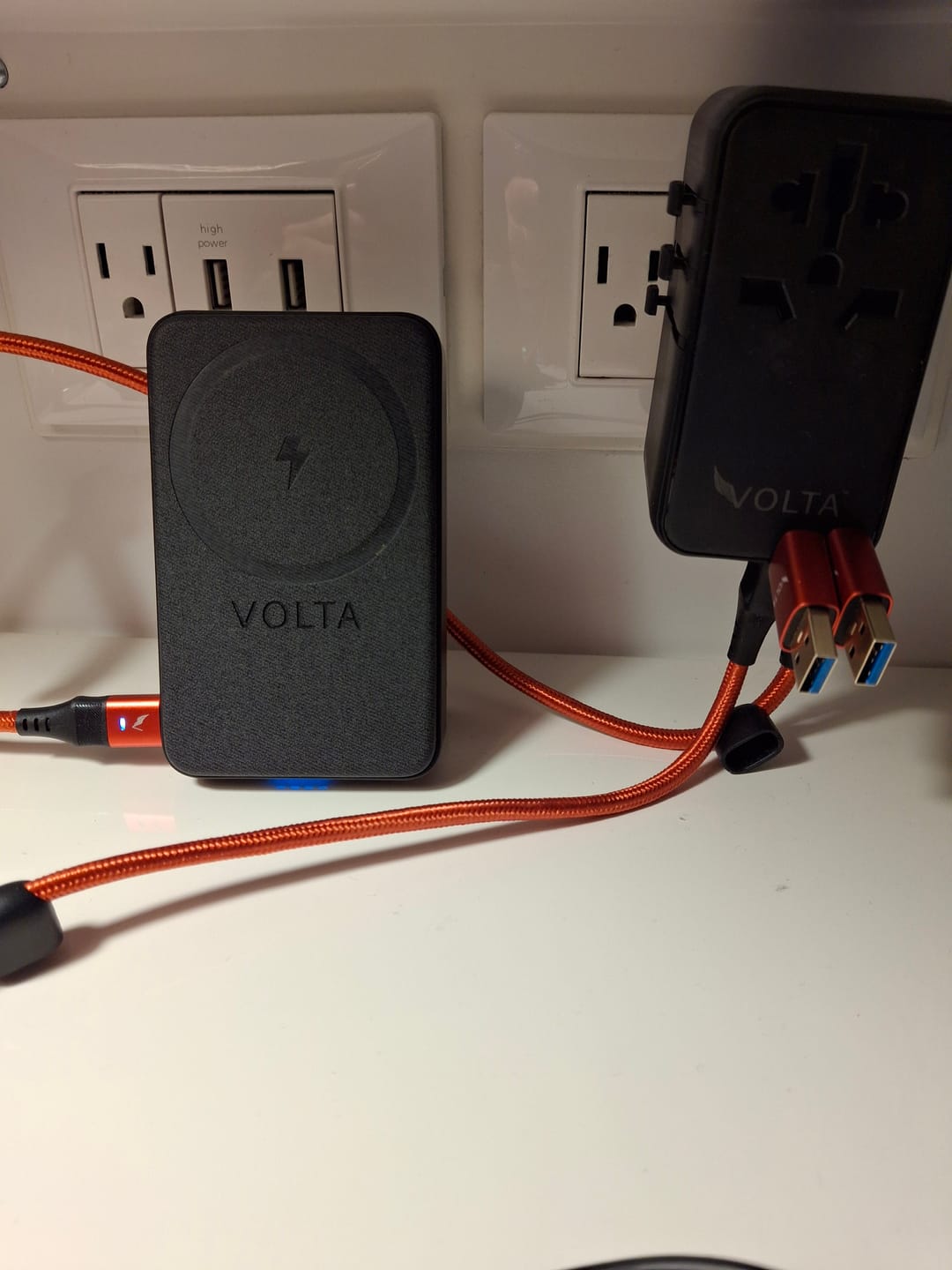Customer photo review of Volta Max 240W - 6-in-1 Magnetic Charging USB-C Cable