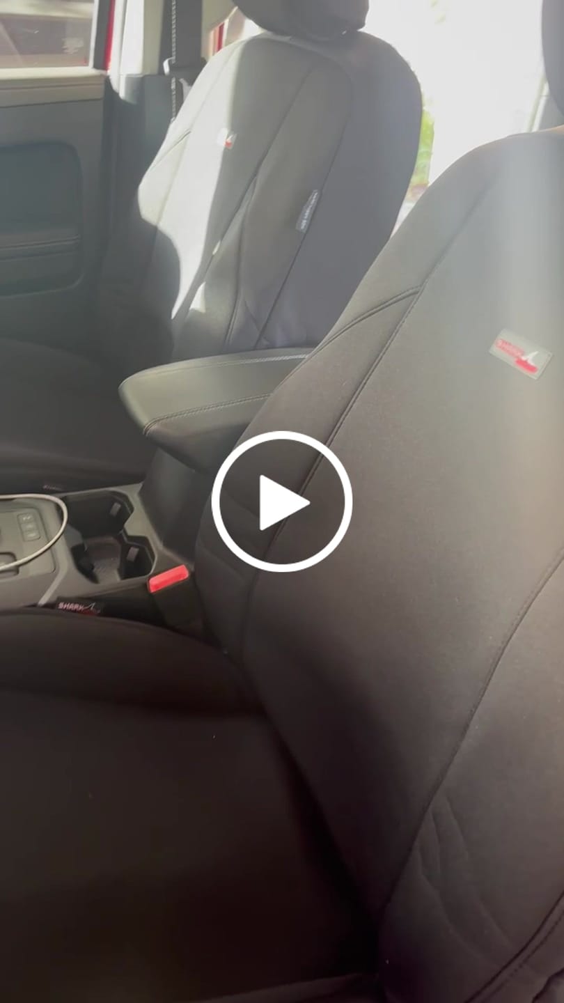 Customer video review of Sharkskin Plus Seat Covers for Volkswagen Amarok NF 06/2023-ON