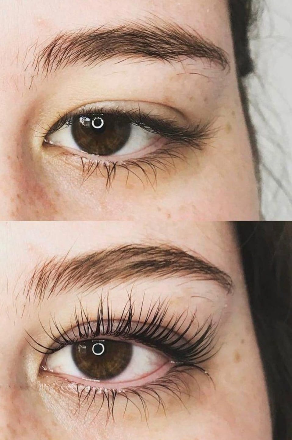Customer photo review of Eyelash Growth Serum