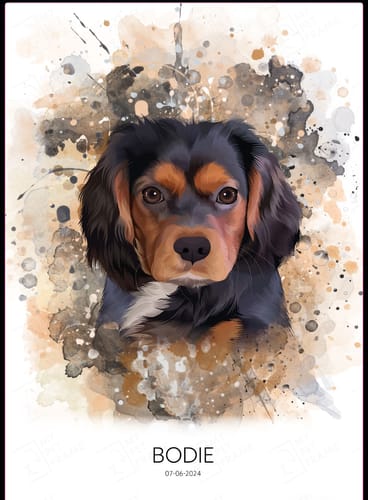 Customer photo review of Waterverf Portret