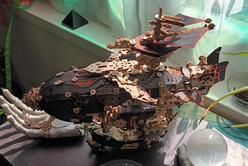 Marie I. review of Rokrgeek Steampunk Airships 3D Wooden Puzzle image 1 out of 1