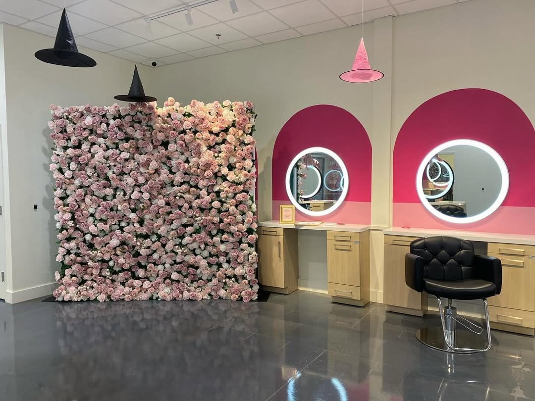 Customer photo review of Ali Flowers 5D Silk Rose Flower Panel Backdrop Wedding Stage Decorative Curtain Artificial Flower Wall ALFWL009