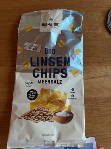 Customer photo review of Bio Linsen Chips Meersalz