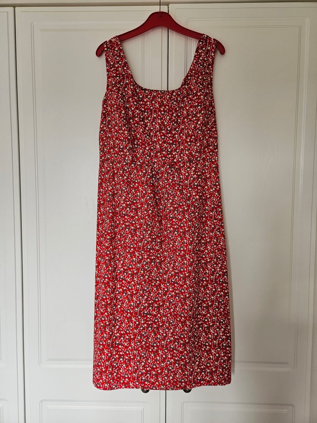 Customer photo review of Small Floral Garden Cotton Poplin Fabric