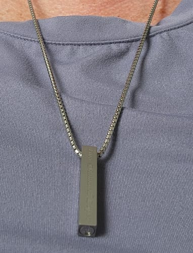 Customer photo review of Diamond Cut Box Link Chain