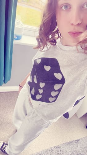 Customer photo review of roll the dice classic tee