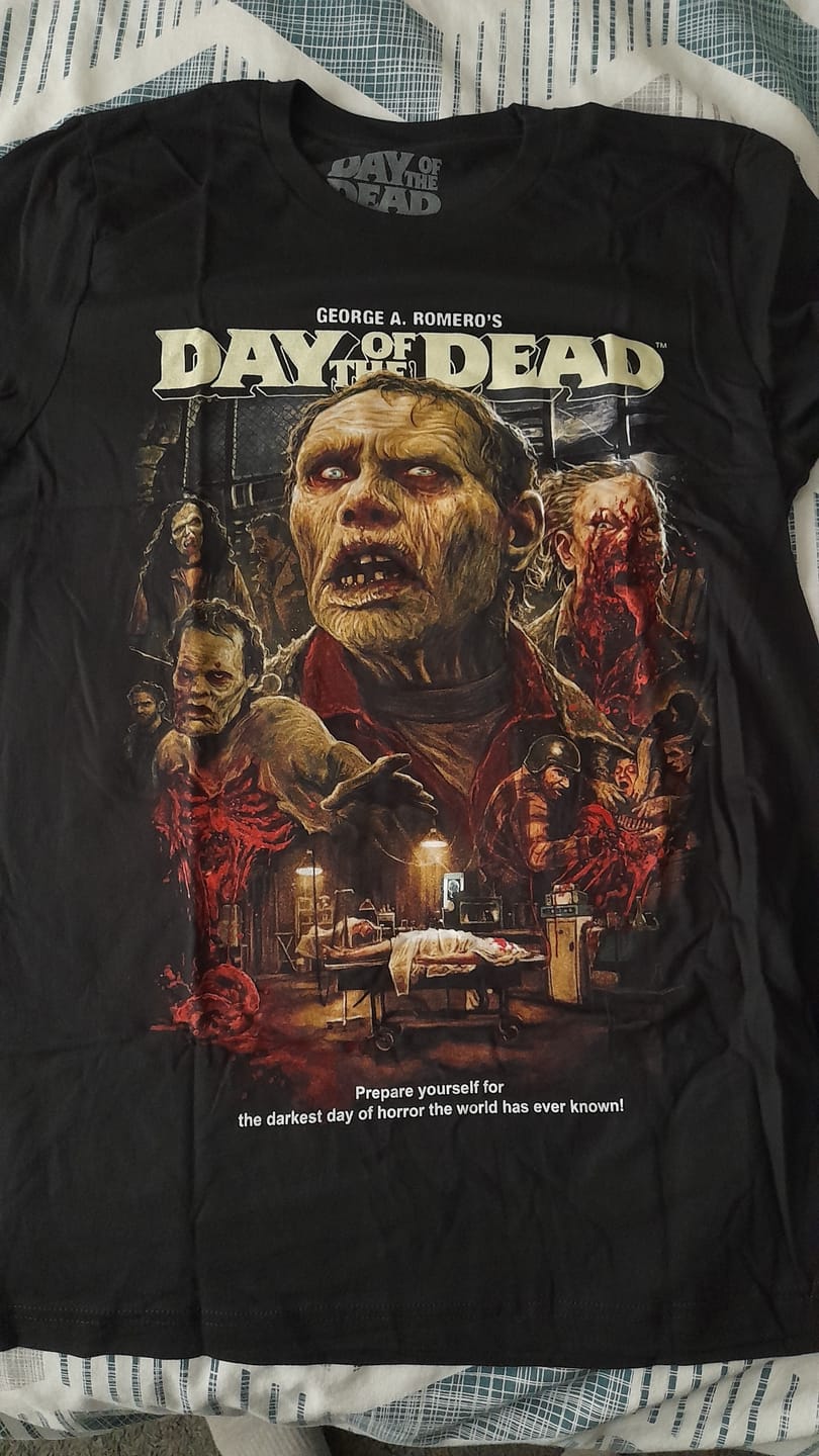 Customer photo review of Day Of The Dead Prepare Yourself T-Shirt