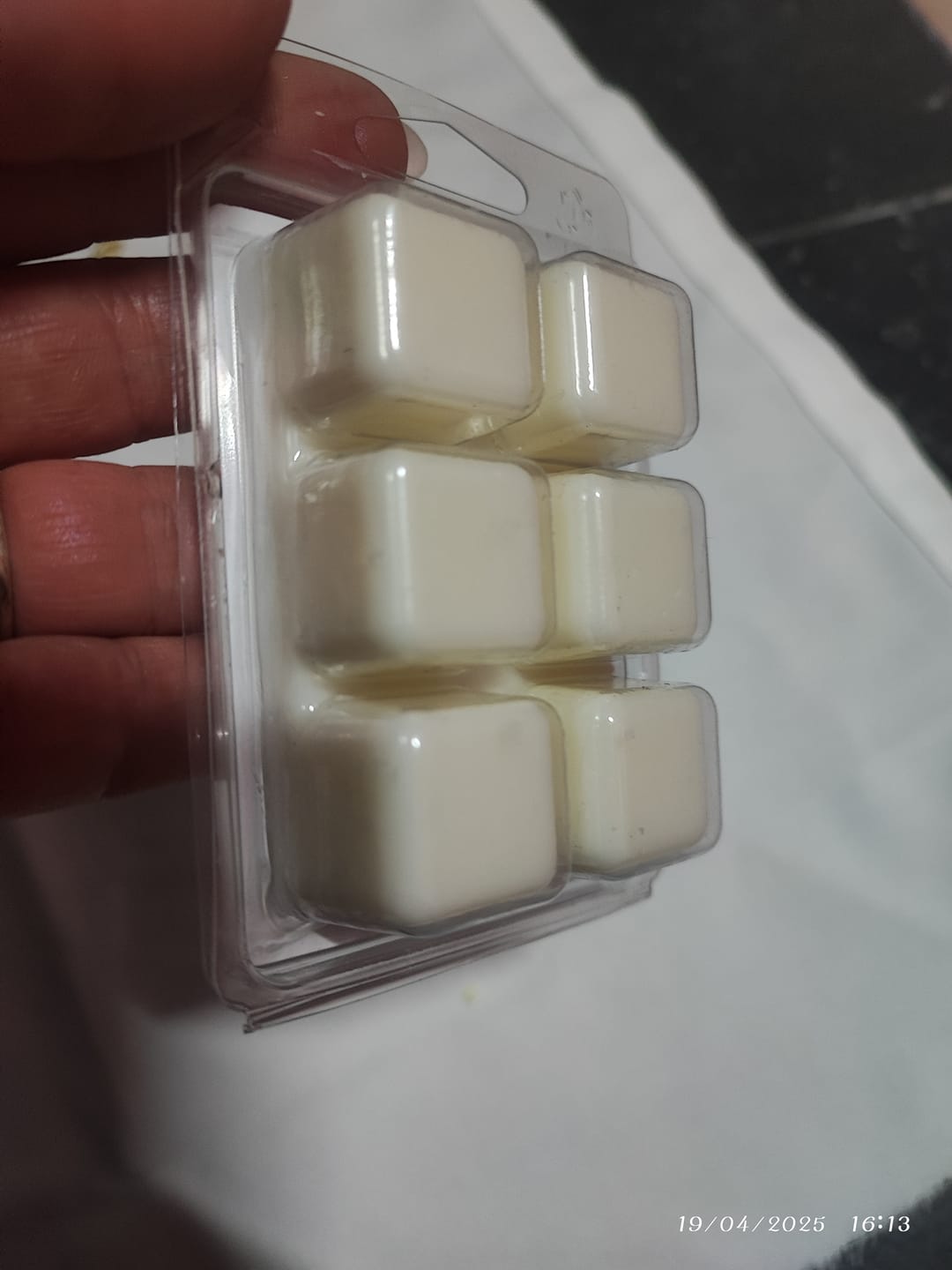 Customer photo review of Blister para Wax-melts
