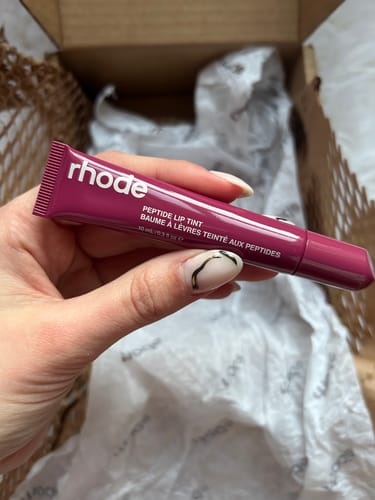 Customer photo review of peptide lip tint - disponível em Portugal