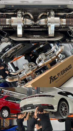 Customer photo review of Valvetronic Exhaust System for Porsche 911 Carrera / S / 4 / 4S 992 19+