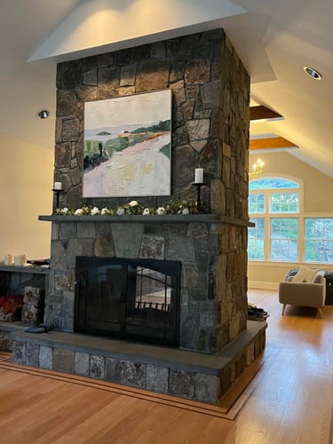 Customer photo review of Modern Abstract Painting #ABLS53