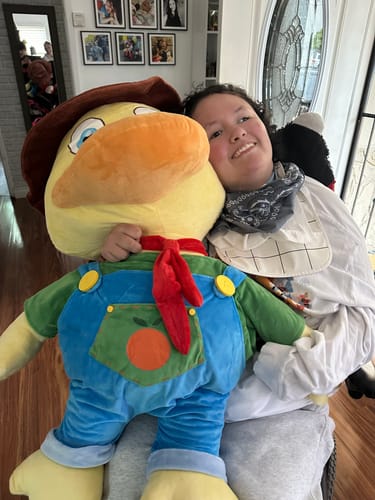 Customer photo review of Turn Kid‘s Drawings into Plushies