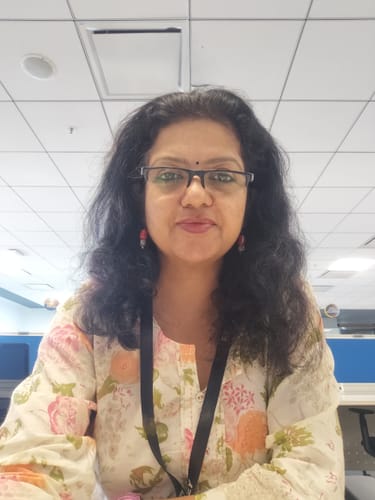 Customer photo review of "Vida" Kantha Buttoned Cotton kurta