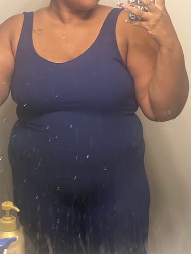 Customer photo review of FormFlex Jumpsuit - Navy