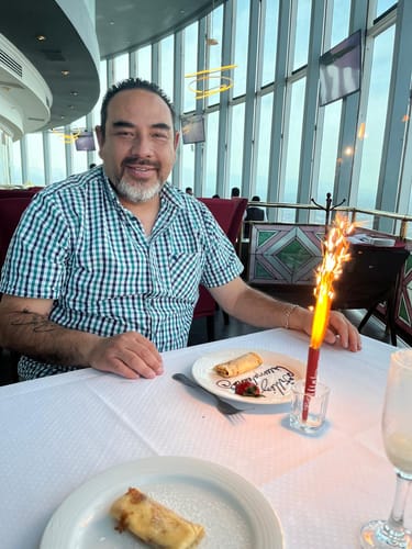 Customer photo review of Menú Vicenzo