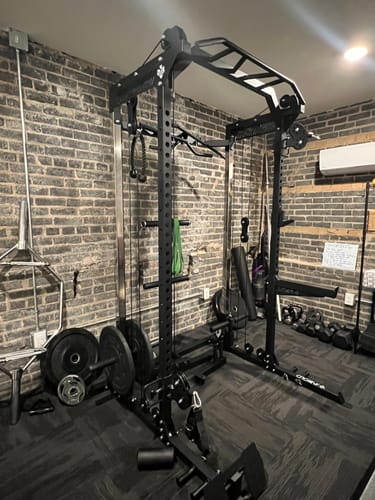 Customer photo review of HR05 Half Rack Functional Trainer