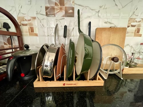 Customer photo review of The Perch: All-Natural Kitchen Organizer