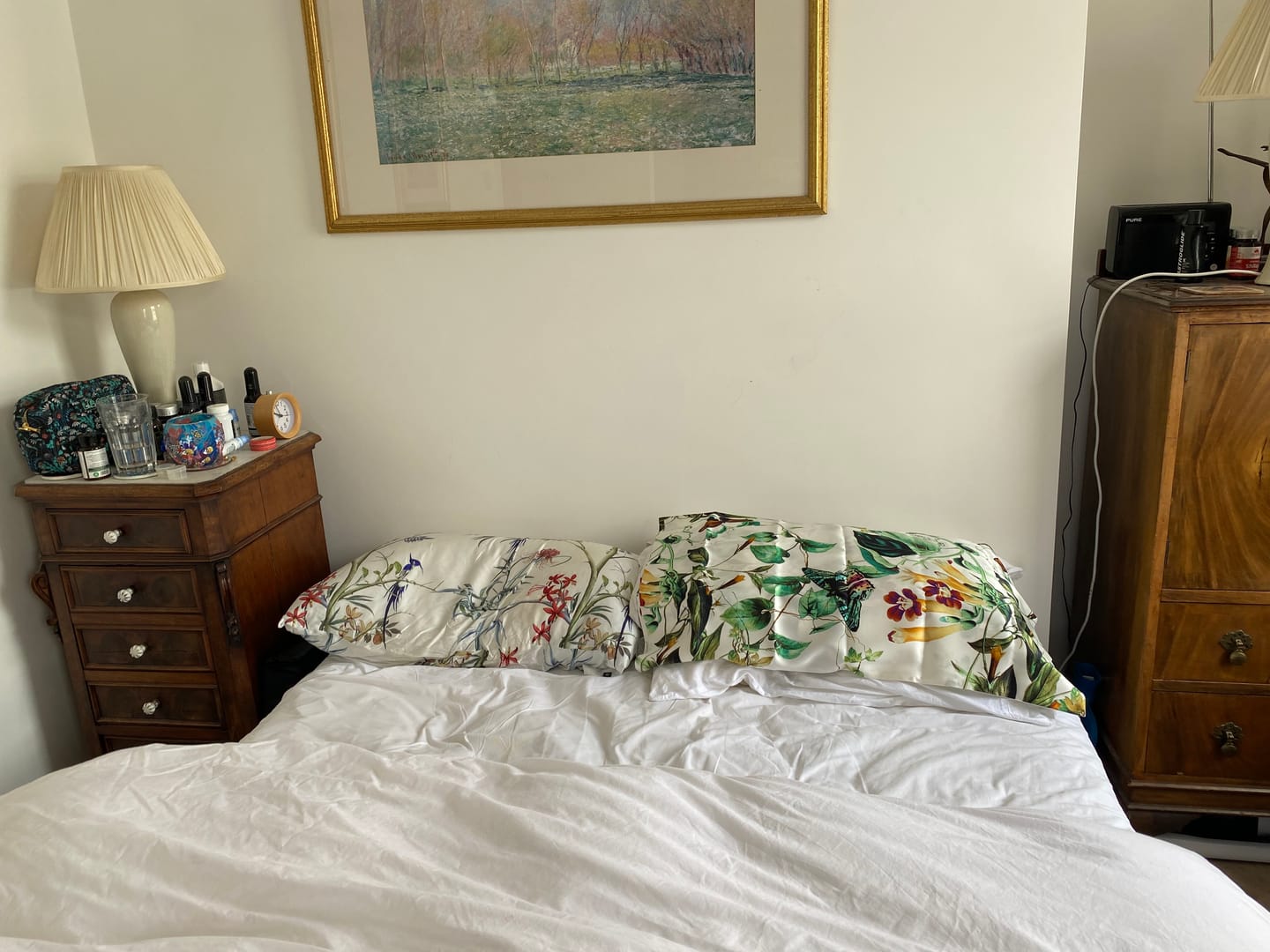 Customer photo review of Emerald Garden Pure Silk Pillowcase