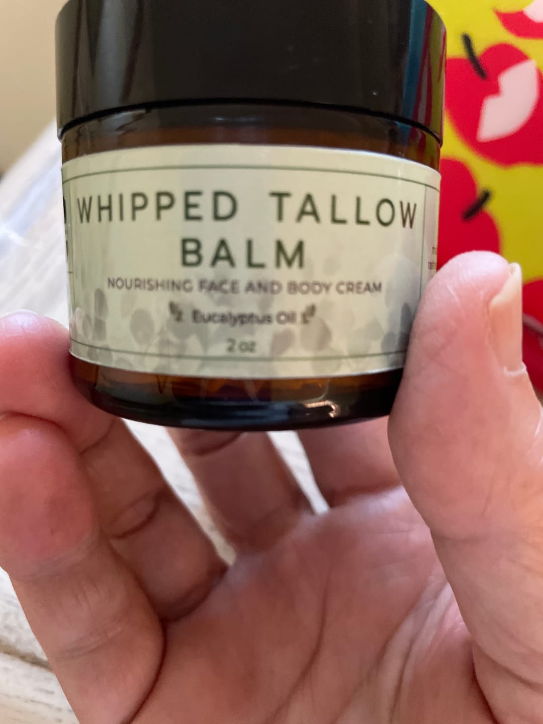Customer photo review of Whipped Tallow Balm (Tea Tree) - 2 oz