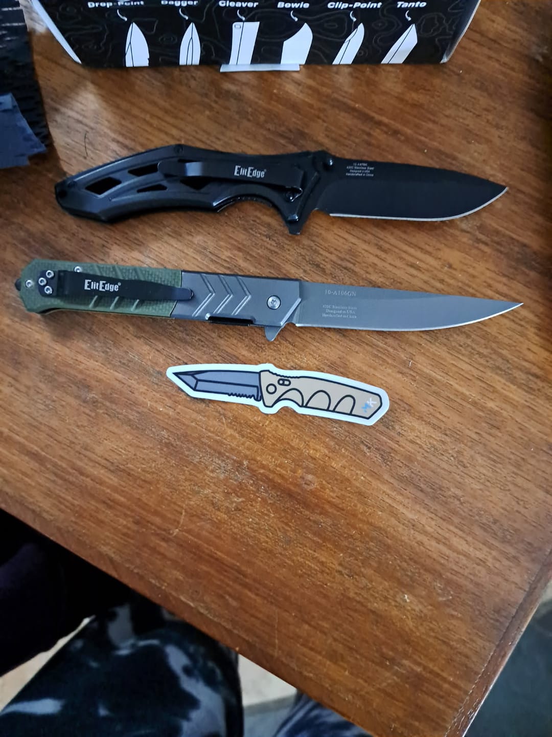 Customer photo review of Karambit Mystery Box™