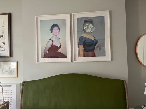 Customer photo review of Fabric Paint -- Olive