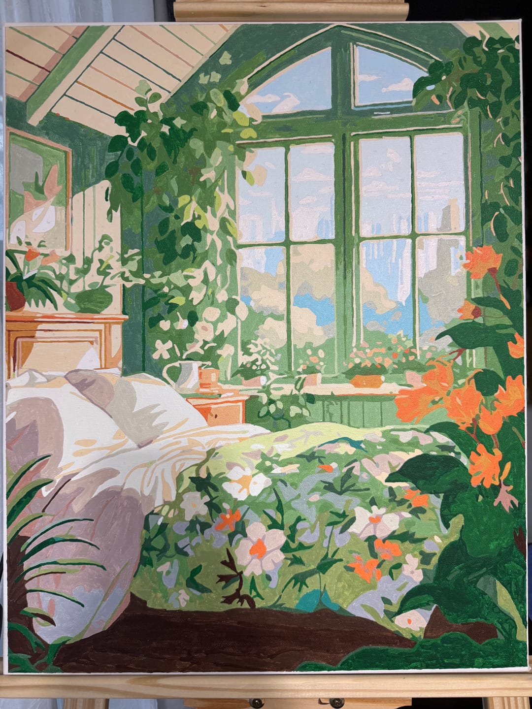 Customer photo review of Bedroom Greenery