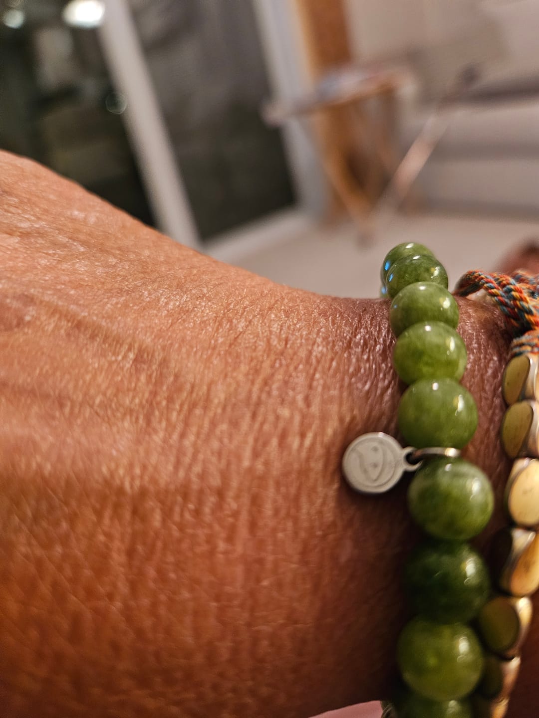Customer photo review of Peridot Bracelet