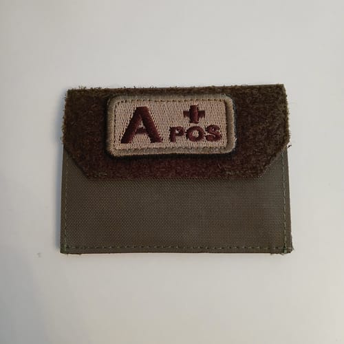 Customer photo review of Tactical Wallet Münzfach - Steingrau Oliv