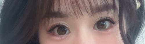 Customer photo review of One&Only Kristin Big Plus 1Day - ブラウン