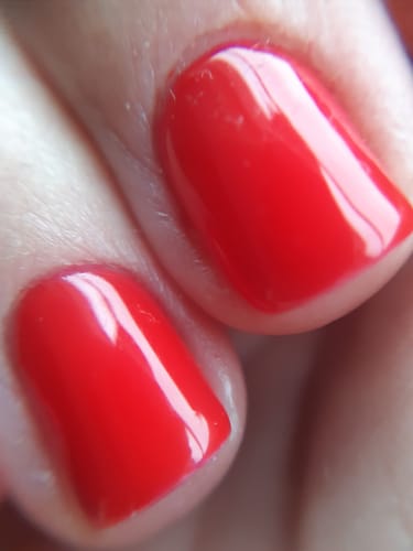 Customer photo review of Semilac Top Coat No Wipe UV Gel Polish