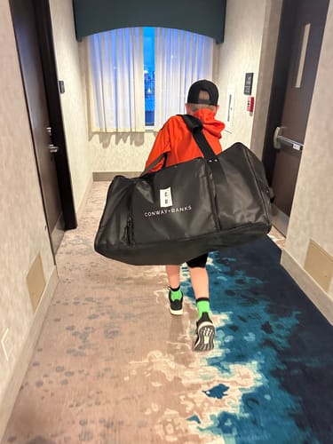 Customer photo review of Conway+Banks Hockey Bag