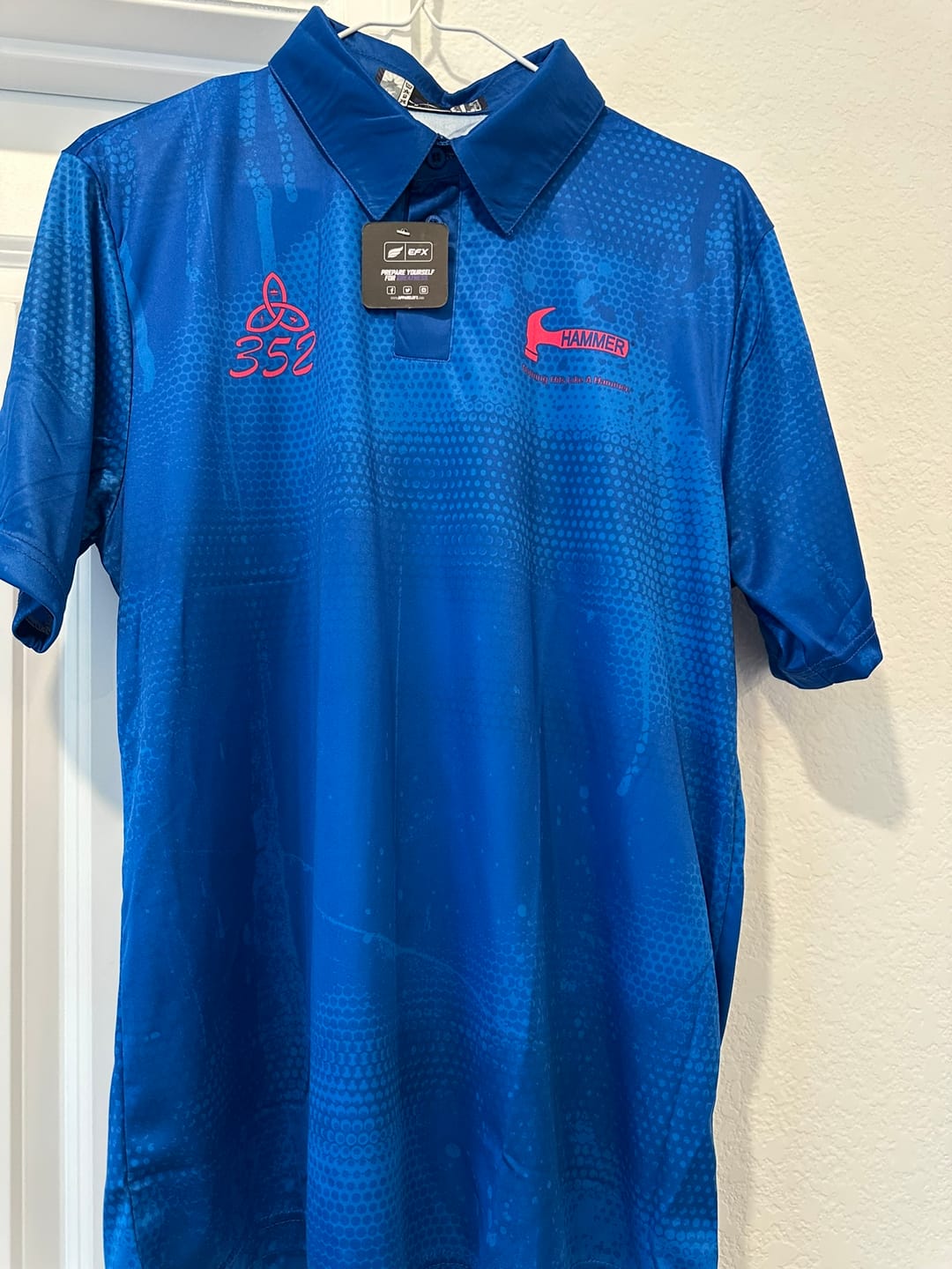 Customer photo review of HAMMER - BLACK WIDOW MANIA - BOWLING JERSEY