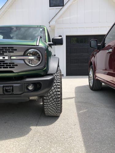 Customer photo review of 4PCS Hub Centric Wheel Spacers 1.5 Inch 6x5.5" 93.1mm For 2013-2022 Ford Ranger 2021-2025 Bronco