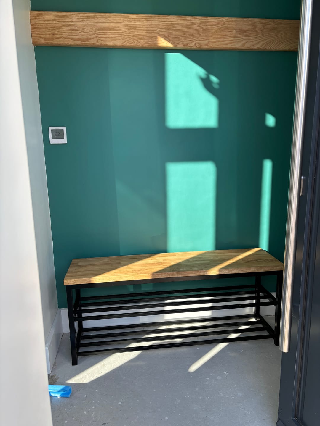 Customer photo review of Hallway Boot Bench