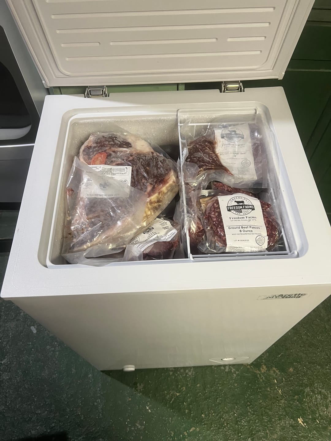 Customer photo review of BEEF VARIETY BOX – 20 LBS OF 100% AMERICAN BEEF